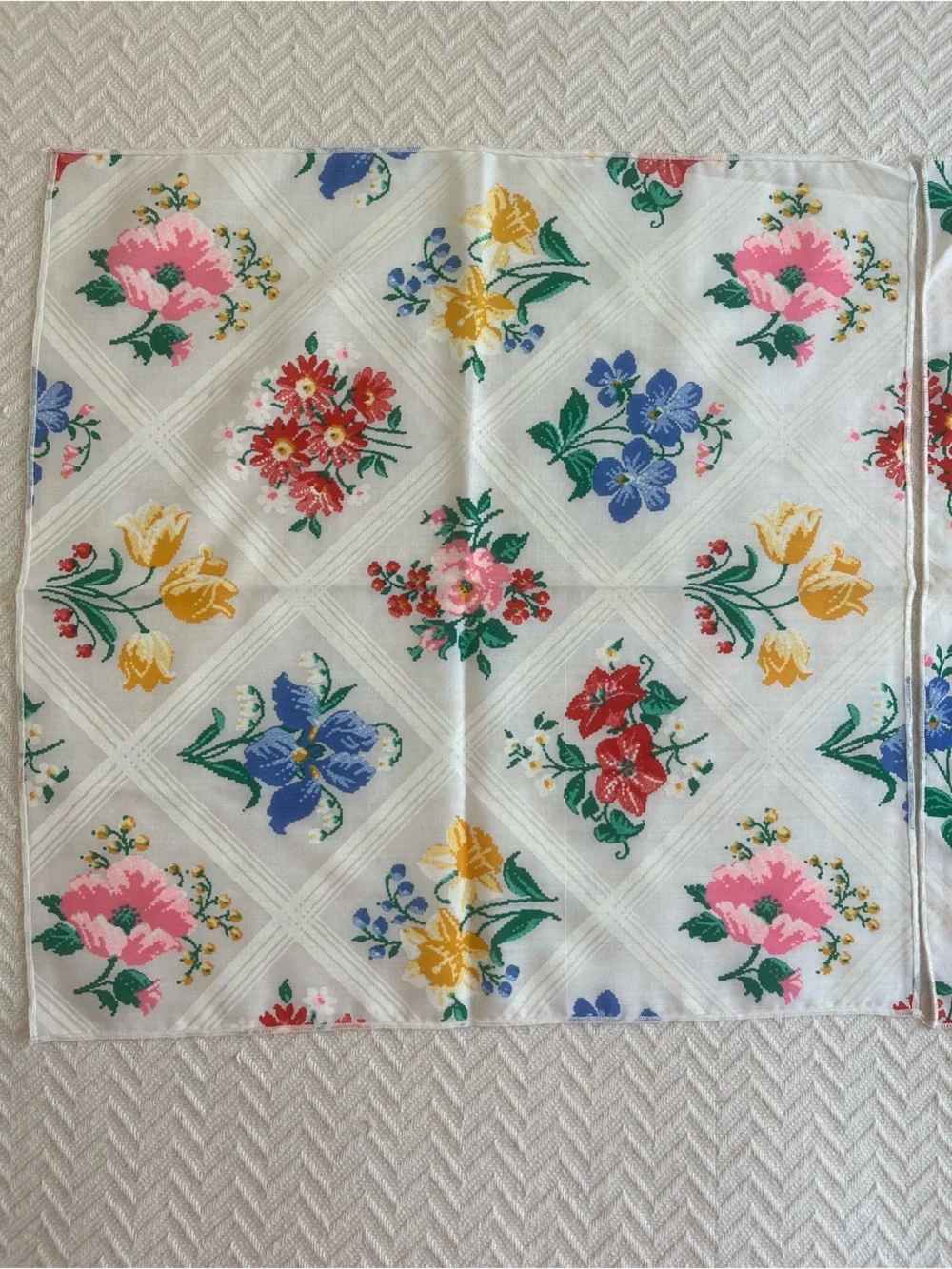Vintage Floral Napkins